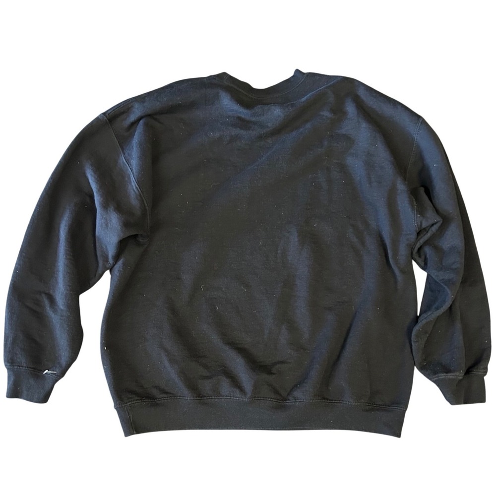NFL Cincinnati Bengals Crewneck Sweatshirt Black Graphic Pullover Mens Large - Picture 2 of 4